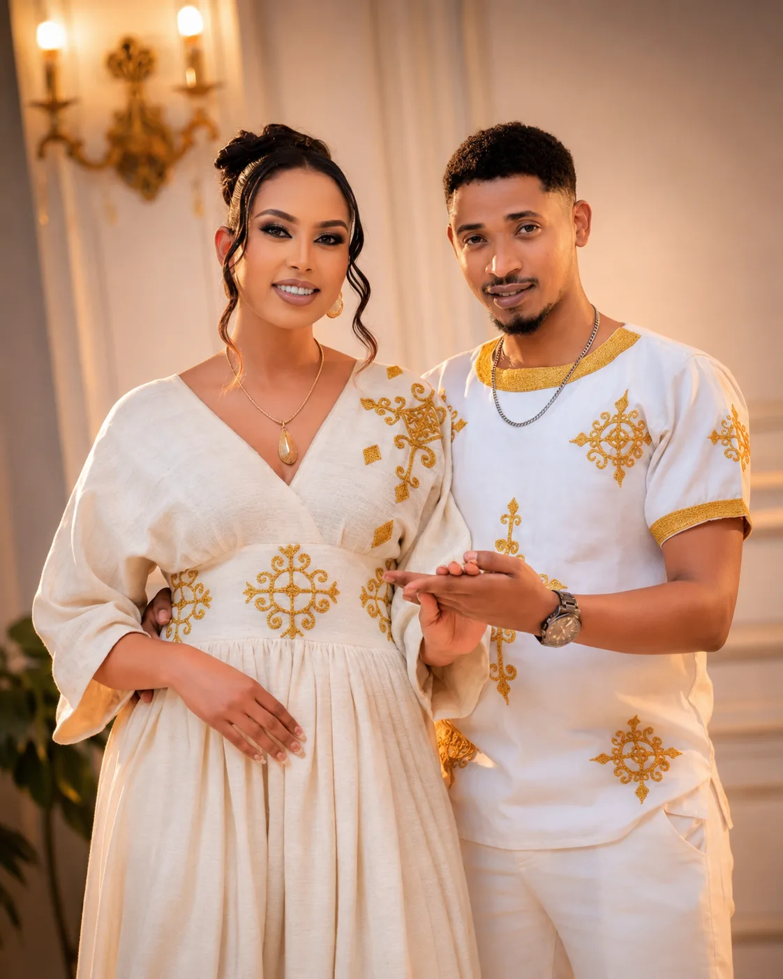 Habesha Kemis – Tilfi (ጥልፊ) for Couples