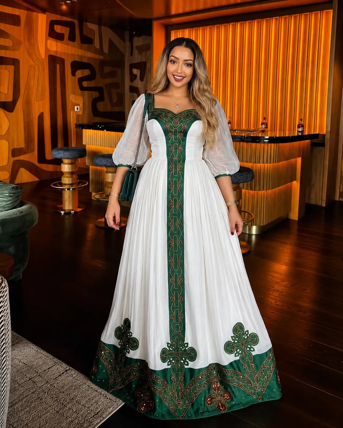 Traditional Habesha Dress – Zuria (ዙርያ)