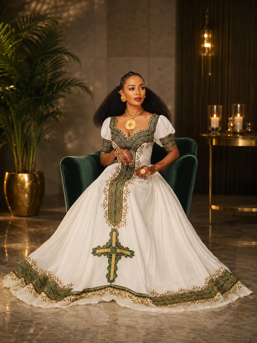 Traditional Habesha Dress – Zuria (ዙርያ)