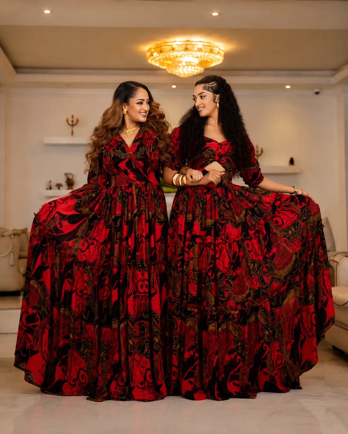 Traditional Habesha Dress – Shfon (ሽፎን)