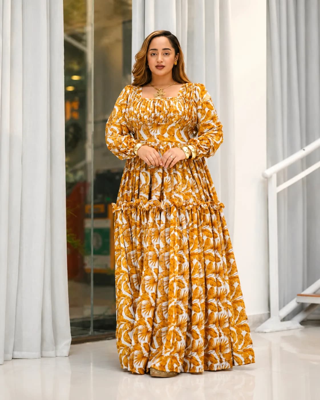Traditional Habesha Dress โ Shfon (แฝแแ)