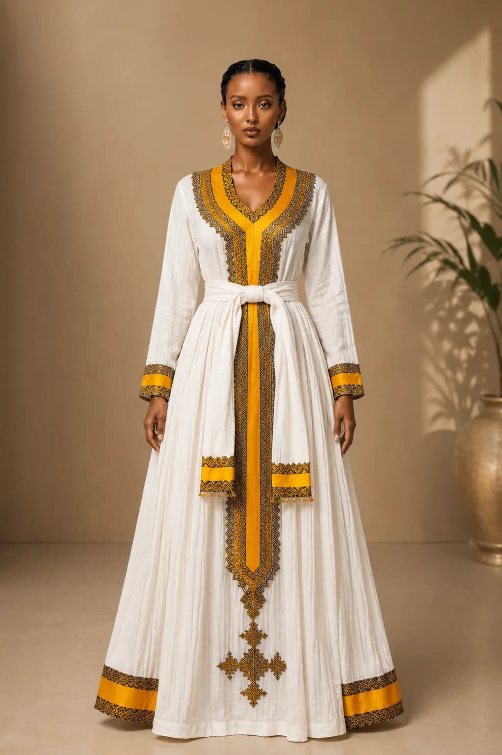 tradtional habesha dress Tilfi