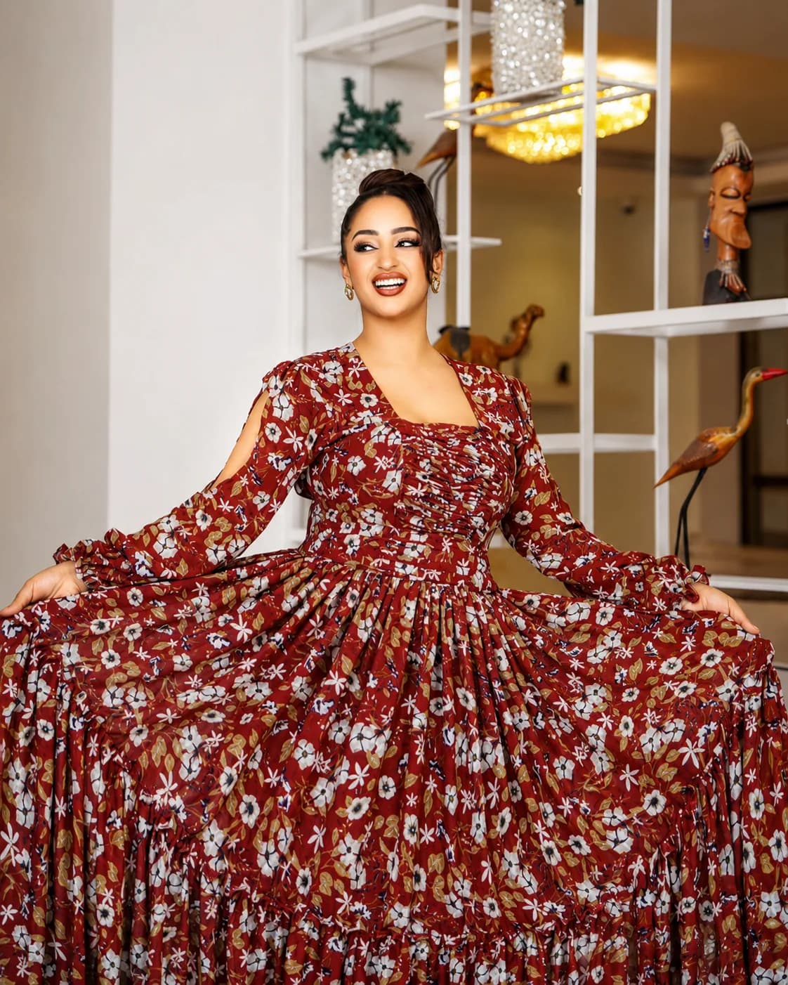 Shfon (ሽፎን) Traditional Habesha Dress
