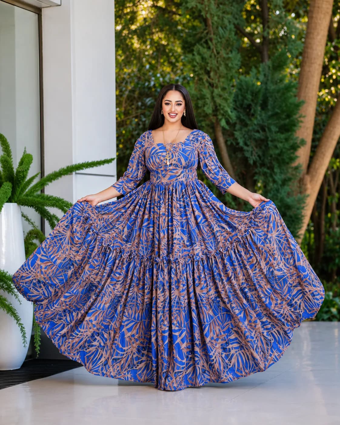 Traditional Habesha Dress – Shfon (ሽፎን)