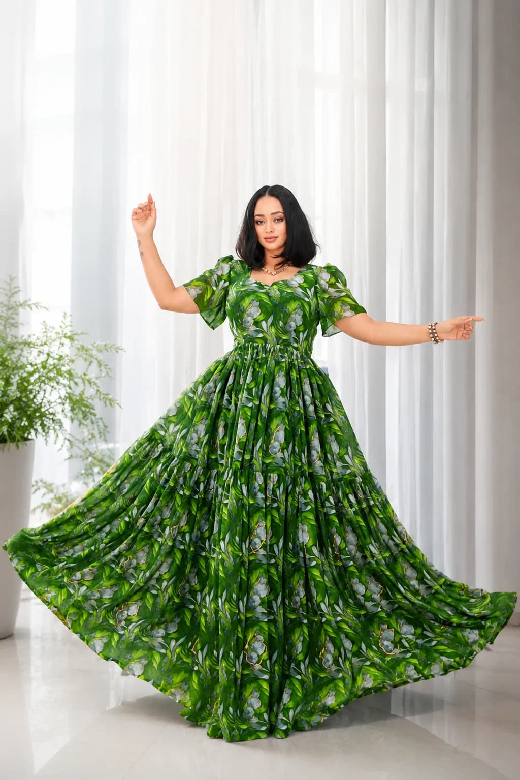 Traditional Habesha Dress – Shfon (ሽፎን)