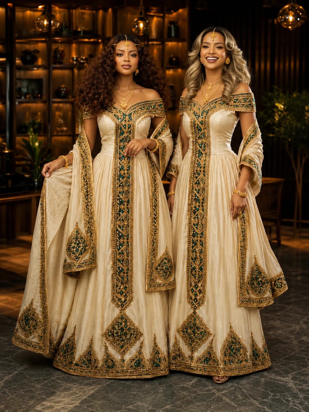 Traditional Habesha Dress – Zuria (ዙርያ) for Friends