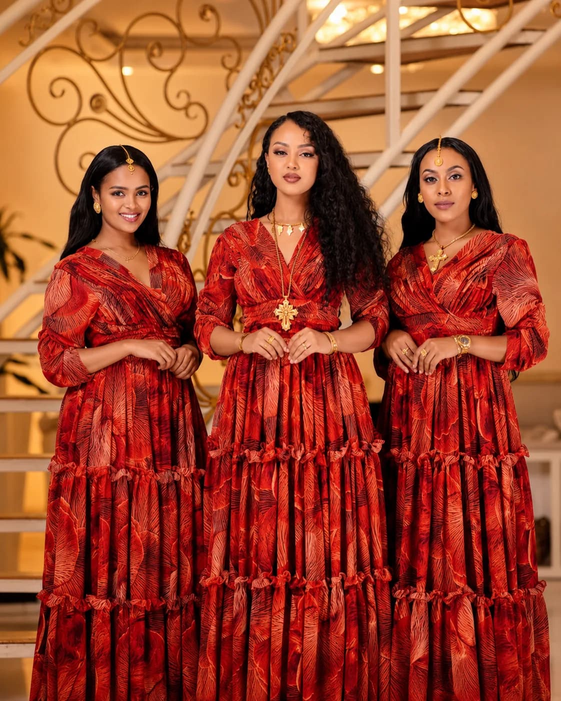 Traditional Habesha Dress – Shfon (ሽፎን) – Friends