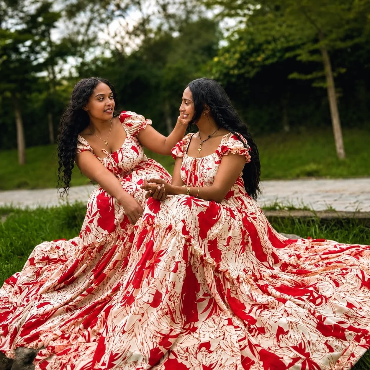 Traditional Habesha Dress – Shfon (ሽፎን) for Friends