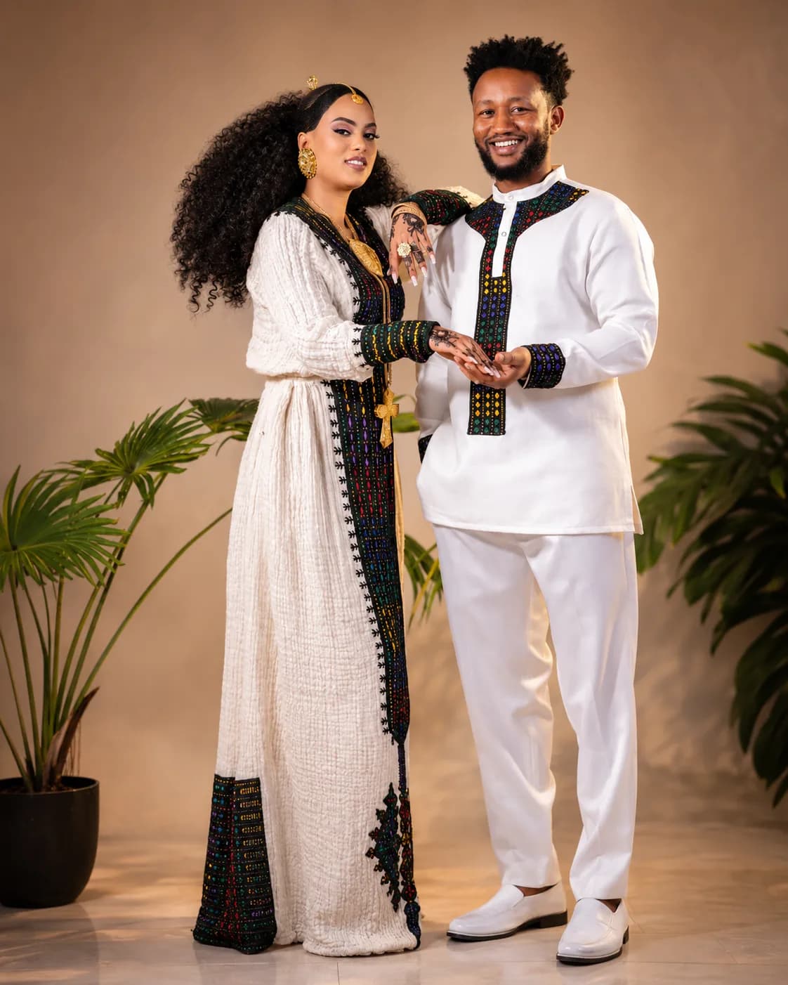 Traditional Habesha Dress – Zuria (ዙርያ) for Couples