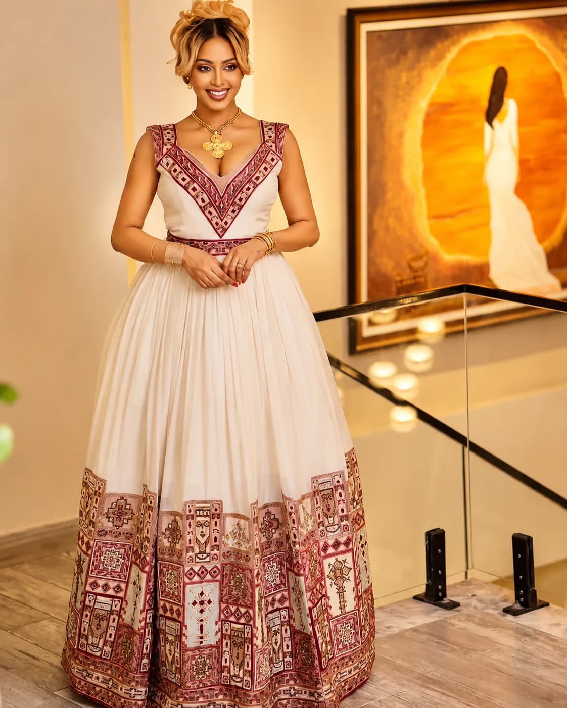 Traditional Habesha Dress – Zuria (ዙርያ)