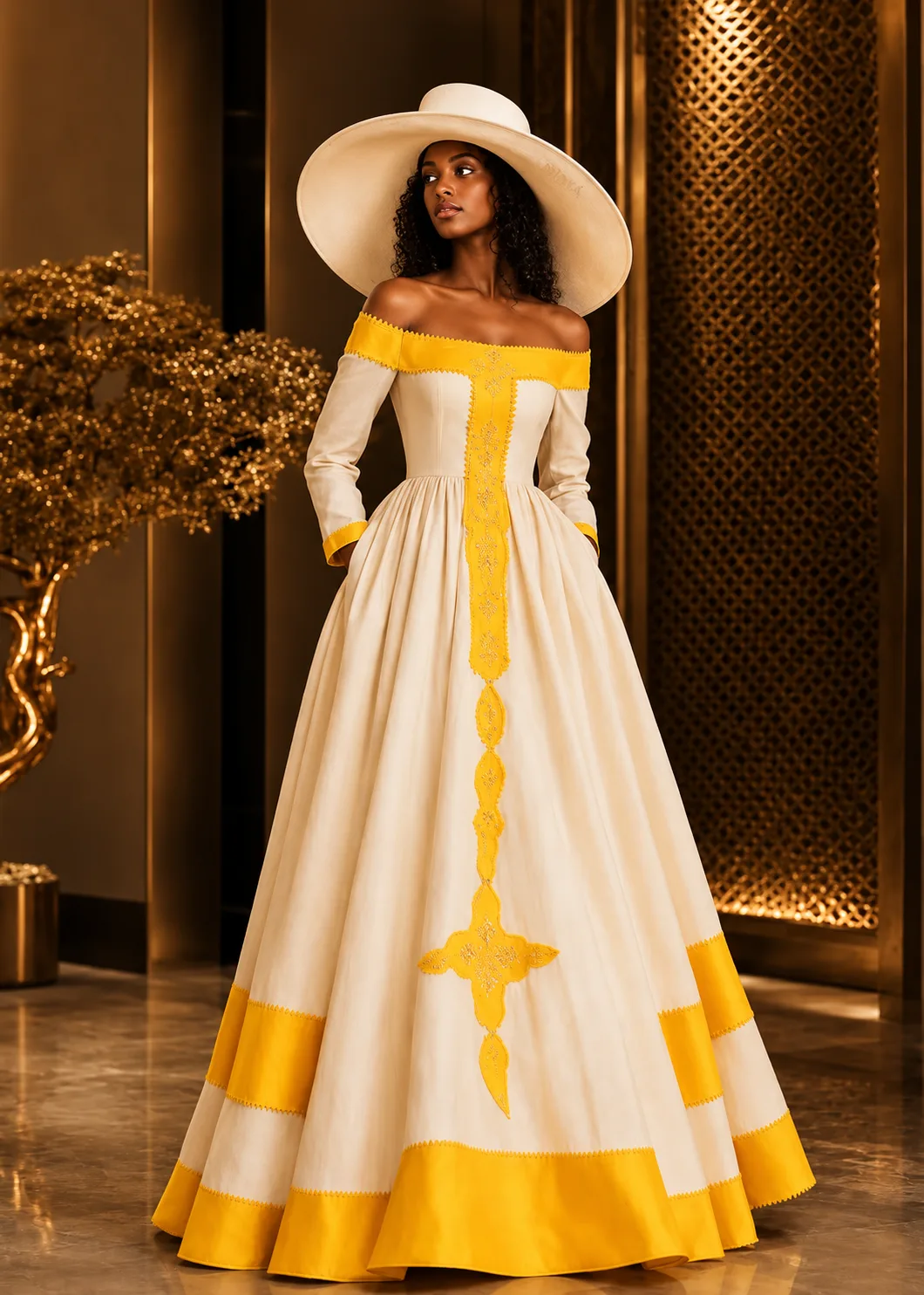 Traditional Habesha Dress – Zuria (ዙርያ)