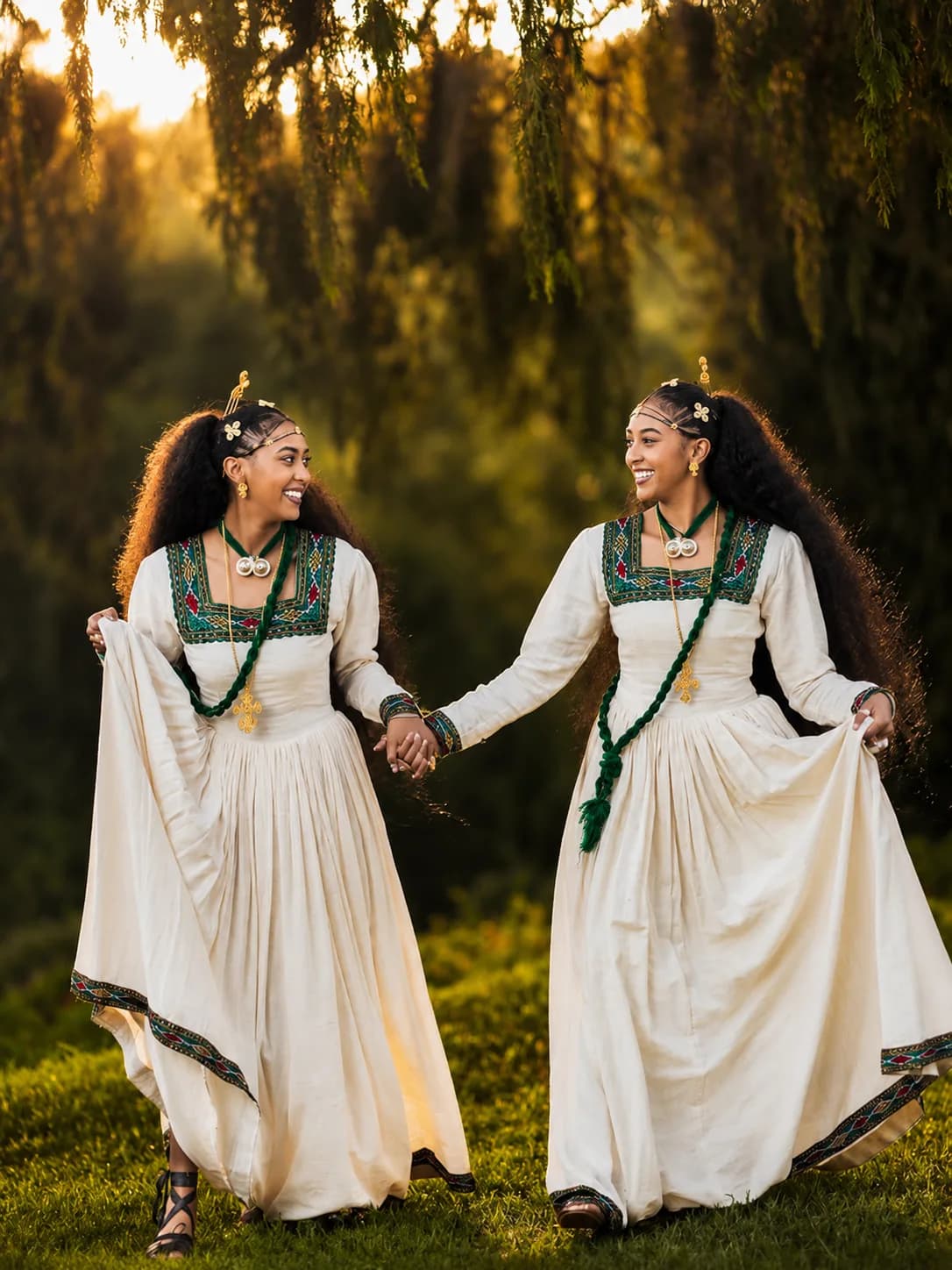 Traditional Habesha Dress – Zuria (ዙርያ) for Friends
