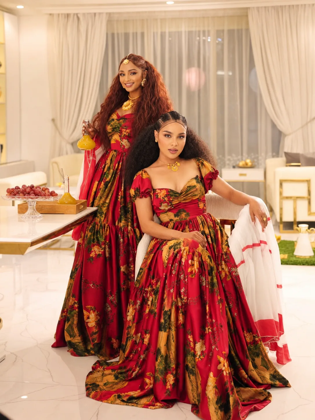 Traditional Habesha Dress – Shfon (ሽፎን)