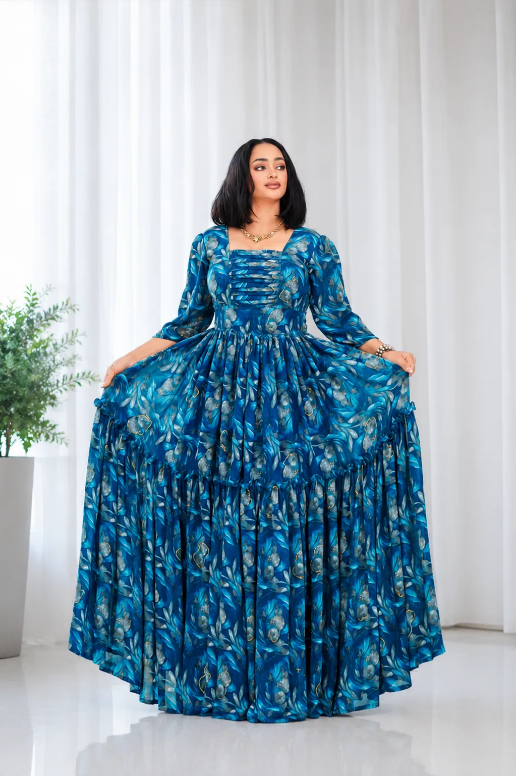 Traditional Habesha Dress – Shfon (ሽፎን)