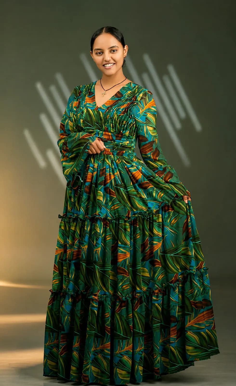 Traditional Habesha Dress – Shfon (ሽፎን)