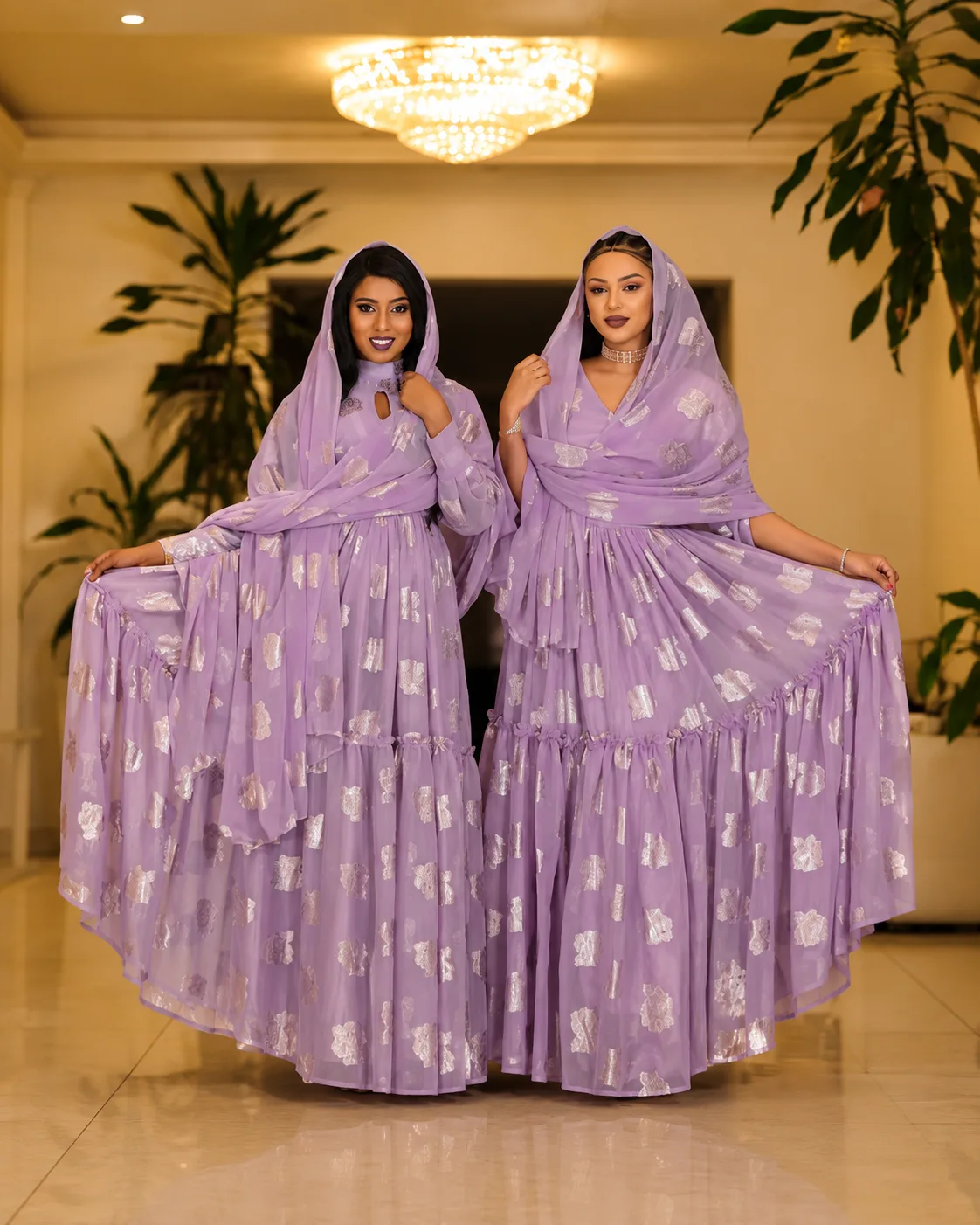 Traditional Habesha Dress – Shfon (ሽፎን)