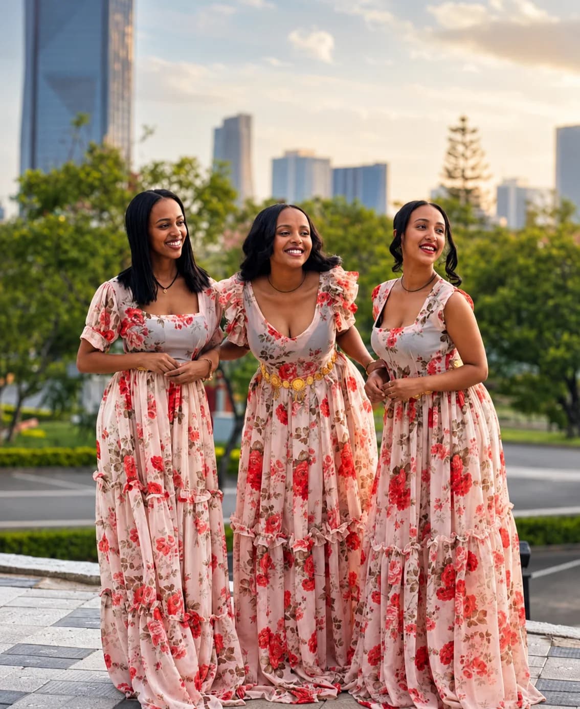 Traditional Habesha Dress – Shfon (ሽፎን)