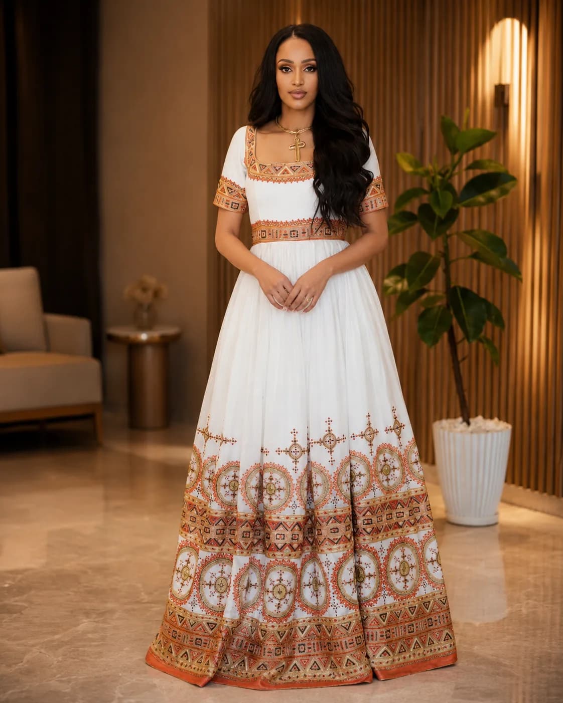 Traditional Habesha Dress – Zuria (ዙርያ)