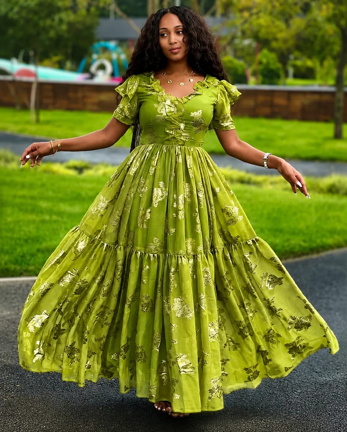 Traditional Habesha Dress – Shfon (ሽፎን)