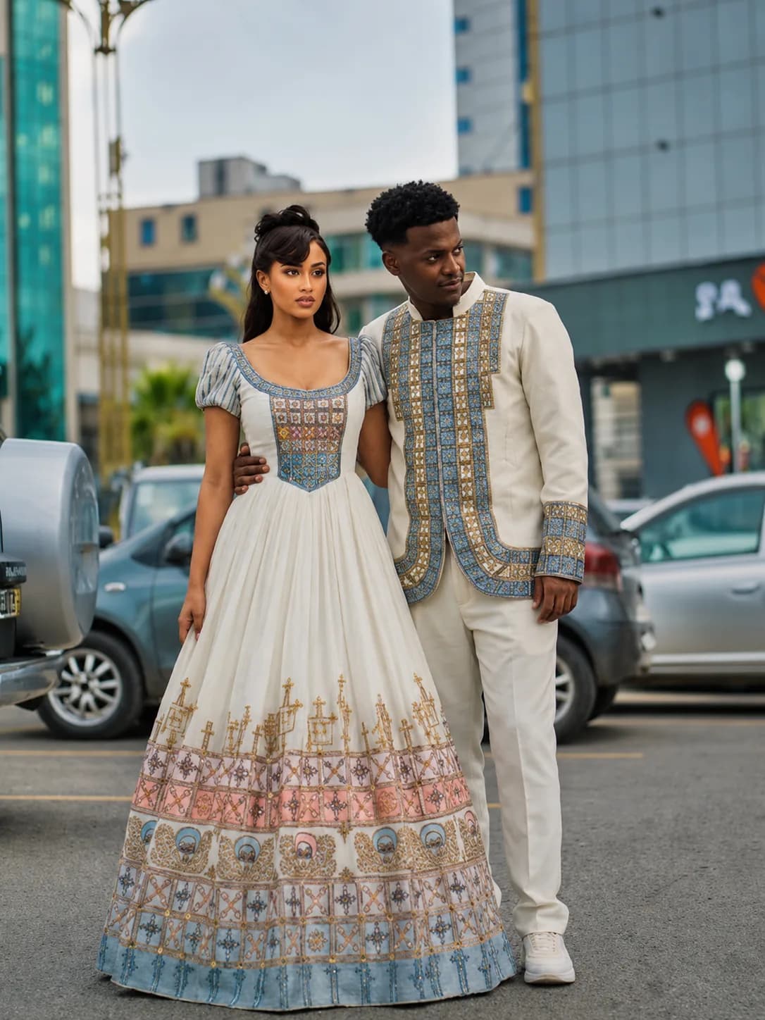 Habesha Kemis – Tilfi (ጥልፊ) for Couples